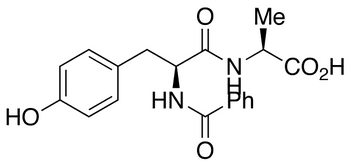 N-(N-Benzoyl-L-tyrosyl)-L-alanine - Chemical structure and product image