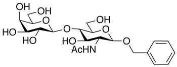 Benzyl 2-Acetamido-2-deoxy-4-O-(Î²-D-galactopyranosyl)-Î²-D-glucopyranoside - Chemical structure and product image
