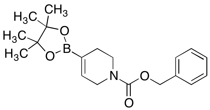 Benzyl 4-(4 4 5 5-tetramethyl-1,3,2-dioxaborolan-2-yl)-5,6-dihydropyridine-1(2H)-carboxylate - Chemical structure and product image