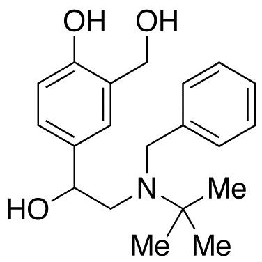 N-Benzyl Albuterol - Chemical structure and product image