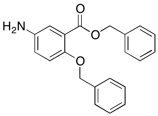 Benzyl 5-Amino-2-(benzyloxy)benzoate - Chemical structure and product image