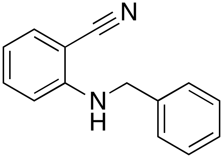 2-(Benzylamino)benzonitrile - Chemical structure and product image