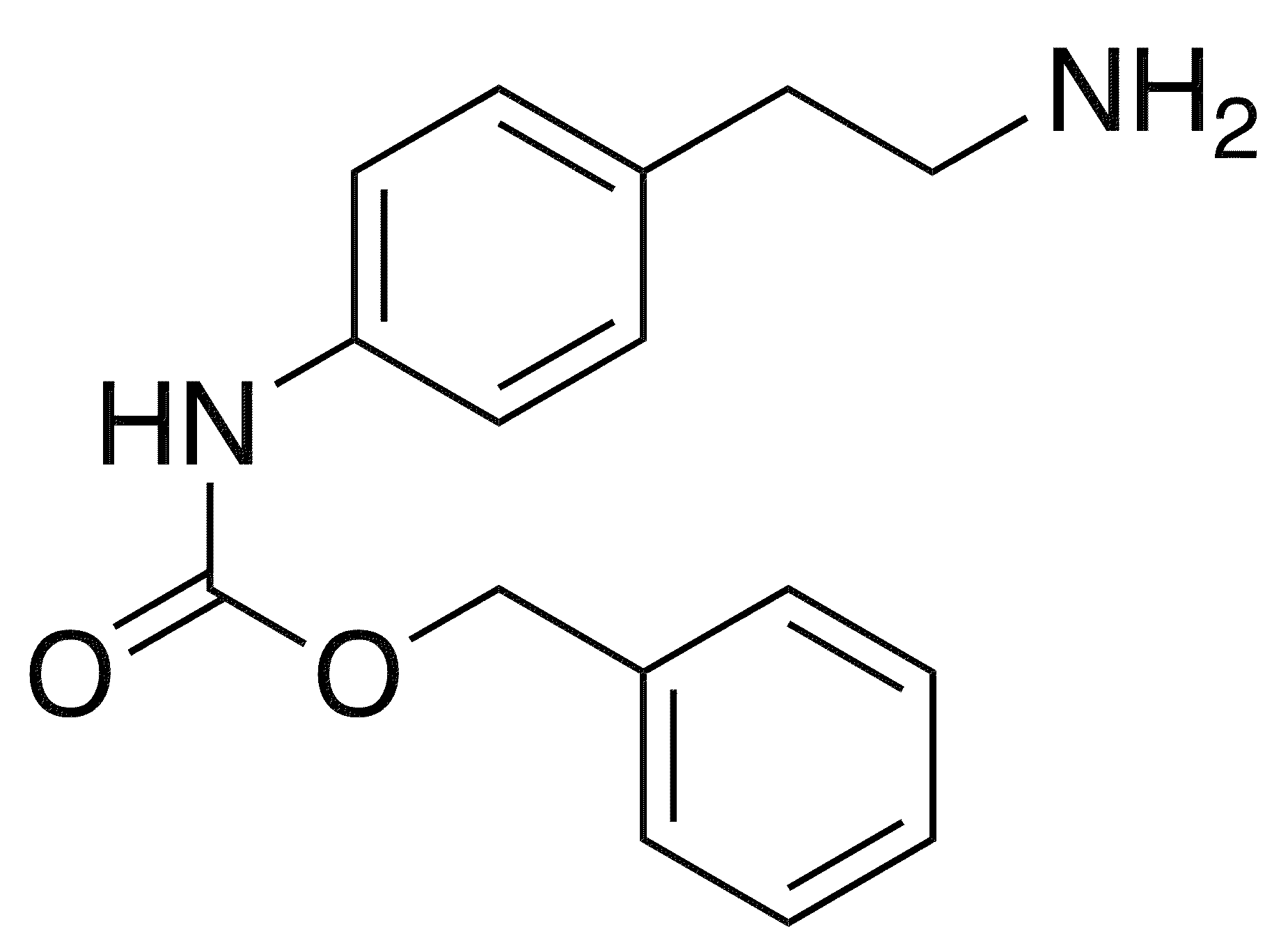 Benzyl N-[4-(2-Aminoethyl)phenyl]carbamate - Chemical structure and product image