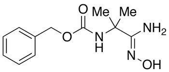 Benzyl [2-Amino-2-(hydroxyimino)-1 1-dimethylethyl]carbamate - Chemical structure and product image