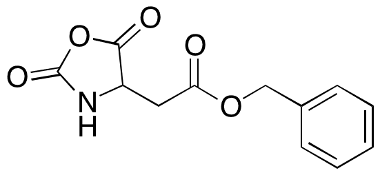 beta -Benzyl L-Aspartic Acid N-carboxyanhydride - Chemical structure and product image