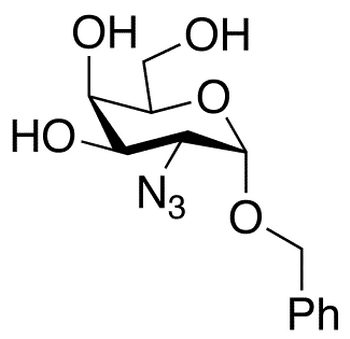 Benzyl 2-Azido-2-deoxy-alpha-D-galactopyranoside - Chemical structure and product image