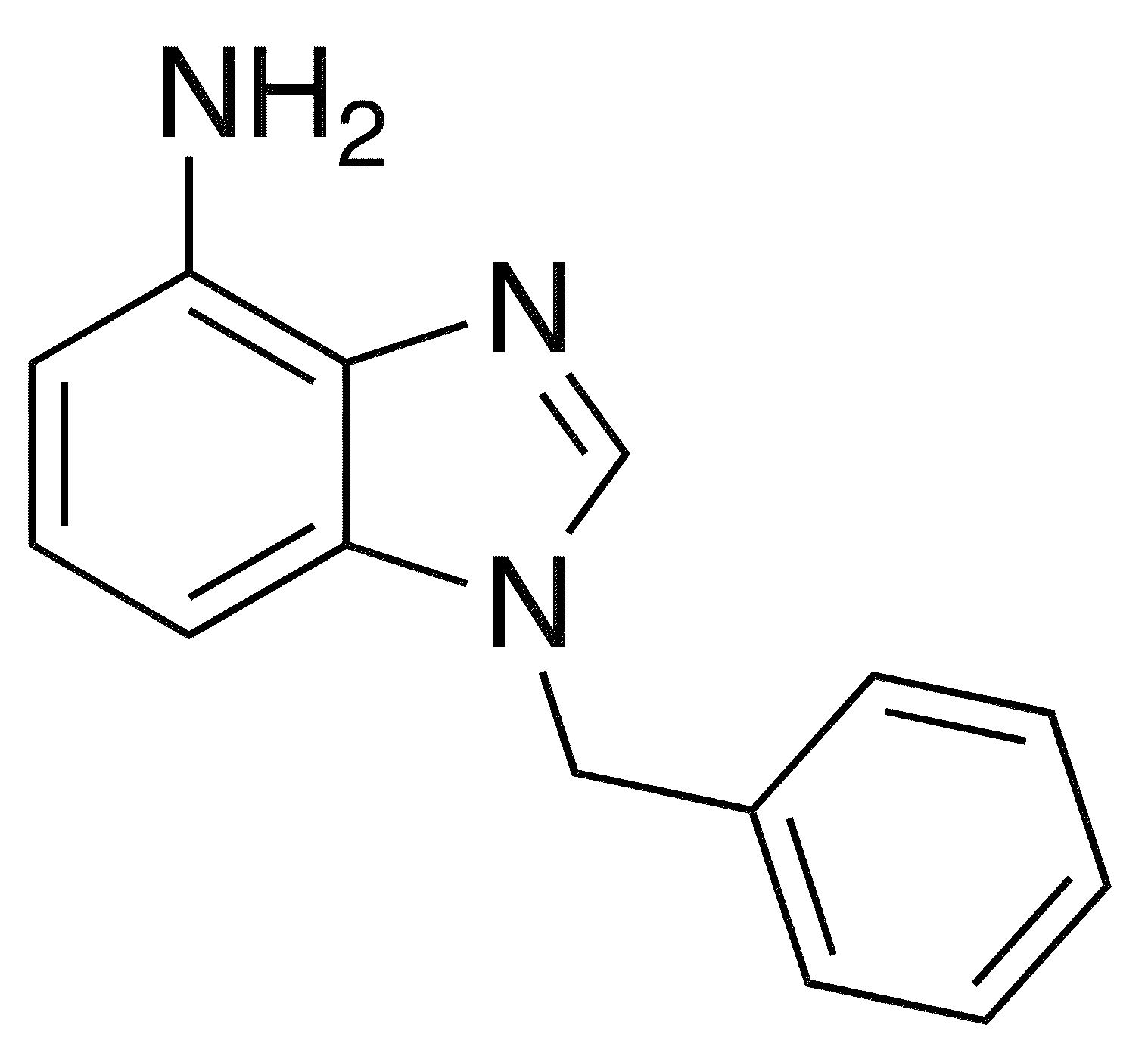 1-Benzyl-1 3-benzodiazol-4-amine - Chemical structure and product image