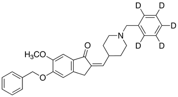 1-(Benzyl-d5)-4-[(5-benzyloxy-6-methoxy-1-indanone)-2-ylidenyl]methylpiperidine - Chemical structure and product image