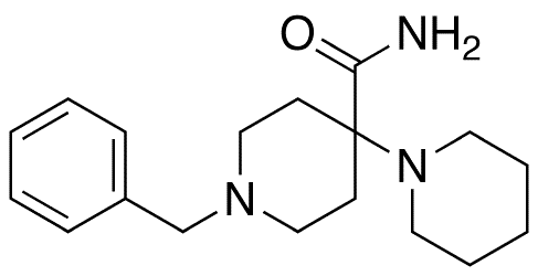 1-Benzyl-1,4-bipiperidine-4-carboxamide - Chemical structure and product image