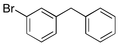 1-Benzyl-3-bromobenzene - Chemical structure and product image