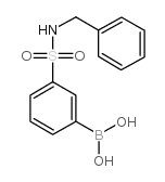 N-Benzyl 3-boronobenzenesulfonamide - Chemical structure and product image