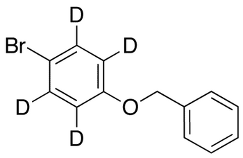 Benzyl 4-(Bromophenyl)-ether-d4 - Chemical structure and product image