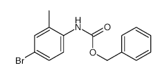 Benzyl 4-Bromo-2-methylphenylcarbamate - Chemical structure and product image