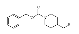 Benzyl 4-(bromomethyl)tetrahydro-1(2h)-pyridinecarboxylate - Chemical structure and product image