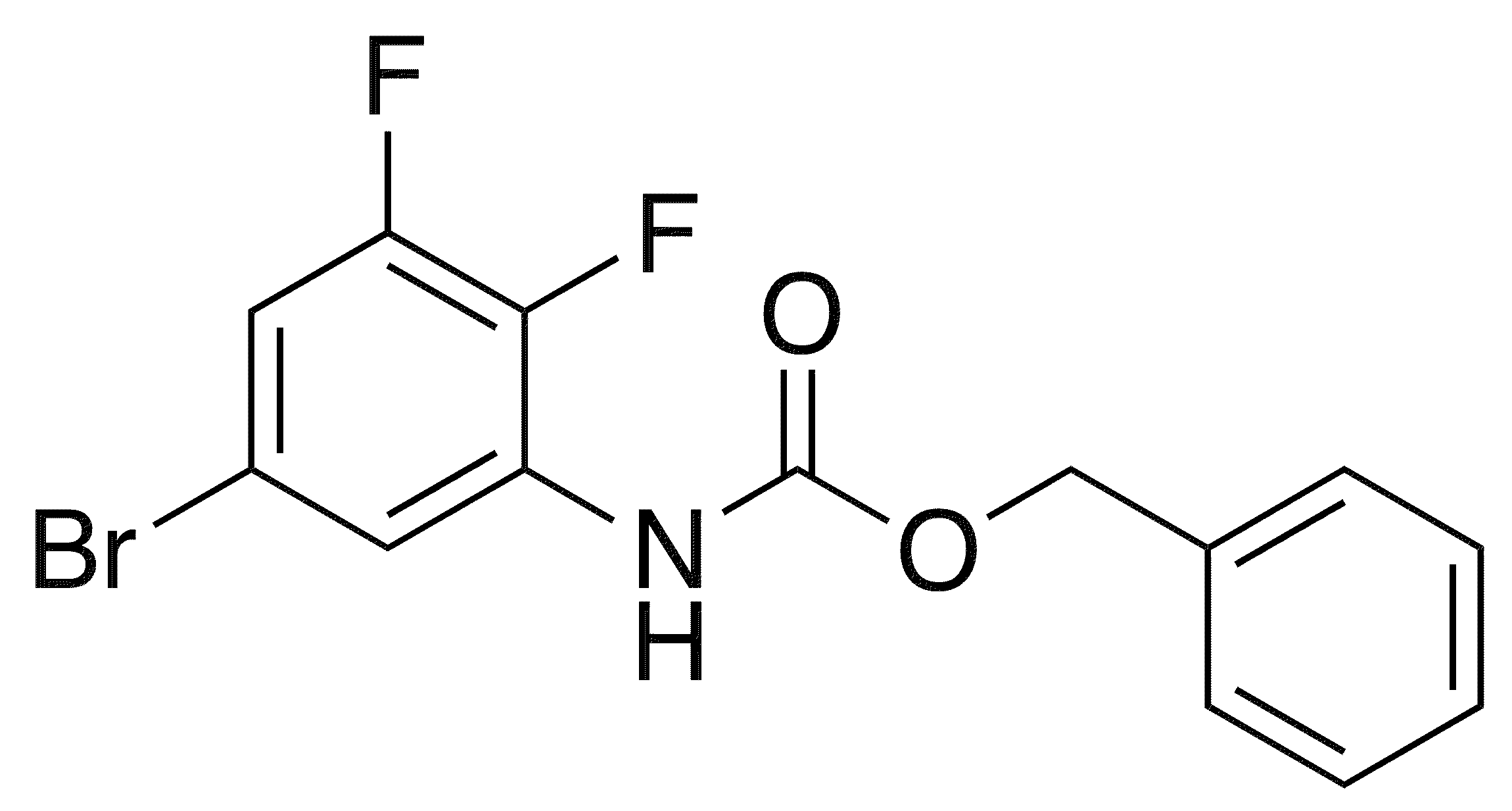 Benzyl N-(5-bromo-2,3-difluorophenyl)carbamate - Chemical structure and product image