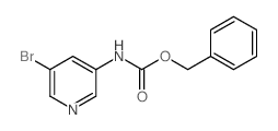 Benzyl 5-bromopyridin-3-ylcarbamate - Chemical structure and product image