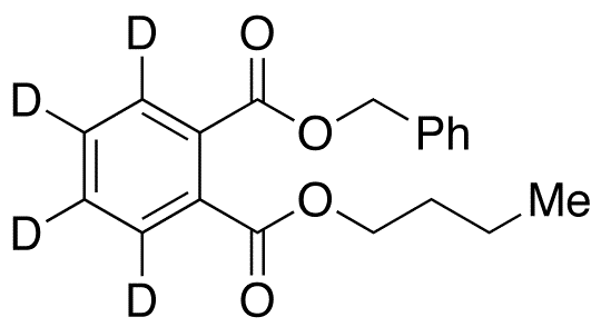 Benzyl Butyl Phthalate-d4 - Chemical structure and product image