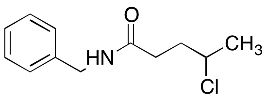 N-Benzyl-4-chloropentanamide - Chemical structure and product image