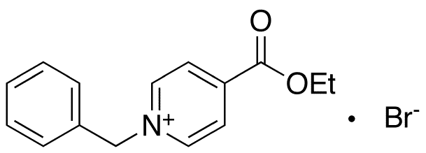 1-Benzyl-4-carboxy-pyridinium Ethyl Ester Bromide - Chemical structure and product image
