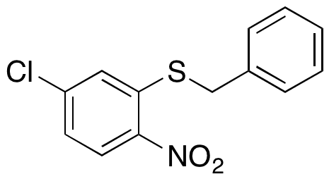Benzyl(5-chloro-2-nitrophenyl)sulfane - Chemical structure and product image