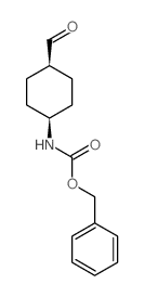 Benzyl cis-4-formylcyclohexylcarbamate - Chemical structure and product image