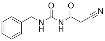 1-Benzyl-3-cyanoacetyl Urea - Chemical structure and product image