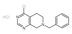 7-Benzyl-4-chloro-5,6,7,8-tetrahydropyrido[3,4-d]pyrimidine - Chemical structure and product image
