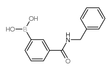 3-(N-Benzylaminocarbonyl)phenylboronic acid - Chemical structure and product image