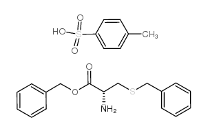 S-Benzyl-L-cysteine Benzyl Ester 4-Toluenesulfonate Salt - Chemical structure and product image