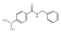 4-(N-Benzylaminocarbonyl)phenylboronic acid - Chemical structure and product image