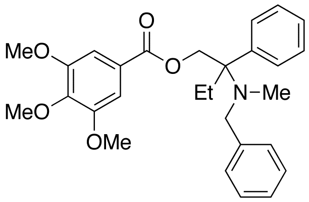 N-Benzyl N-Demethyl Trimebutine - Chemical structure and product image