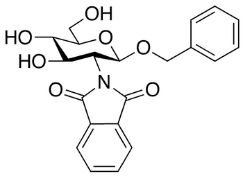Benzyl 2-Deoxy-2-phthalimido-beta-D-glucopyranoside (~90%) - Chemical structure and product image