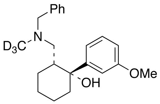 rac N-Benzyl-N-desmethyl Tramadol-d3 - Chemical structure and product image