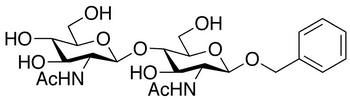 Benzyl N,N-Diacetyl-beta-chitobioside - Chemical structure and product image