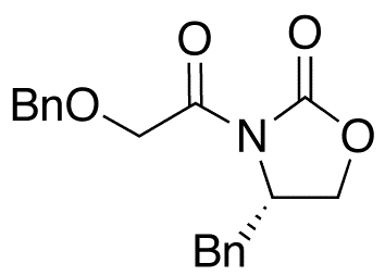 (S)-(+)-4-Benzyl-3-benzyloxyacetyl-2-oxazolidinone - Chemical structure and product image