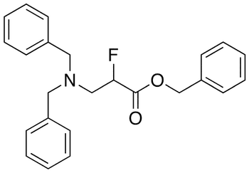 Benzyl 3-N,N-Dibenzylamino-2-fluoropropanoate - Chemical structure and product image