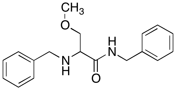 N-Benzyl 2-(benzylamino)-3-methoxypropionamide - Chemical structure and product image