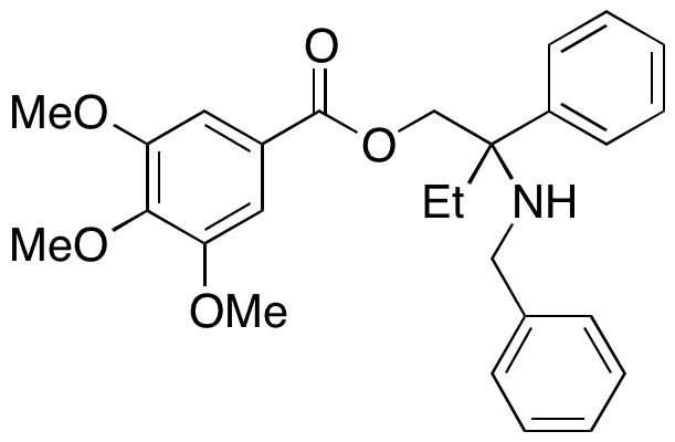 N-Benzy N,N-Didesmethyl Trimebutine - Chemical structure and product image
