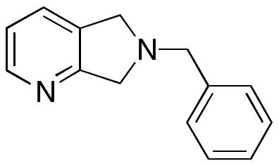 6-Benzyl-6,7-dihydro-5H-pyrrolo[3,4-b]pyridine - Chemical structure and product image
