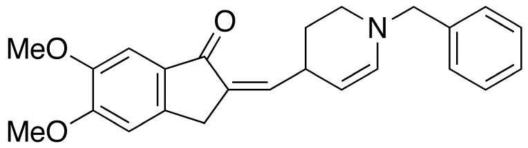 1-Benzyl-4-(5,6-dimethoxy-1-oxoindan-2-yl)methylene-1,2,3,4-tetrahydropyridine - Chemical structure and product image