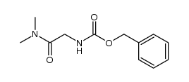 Benzyl N-[(dimethylcarbamoyl)methyl]carbamate - Chemical structure and product image