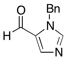 3-Benzyl-3H-imidazole-4-carboxaldehyde - Chemical structure and product image