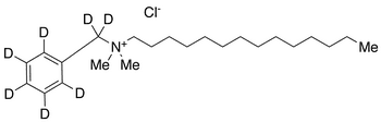 Benzyldimethyltetradecylammonium-d7 Chloride - Chemical structure and product image