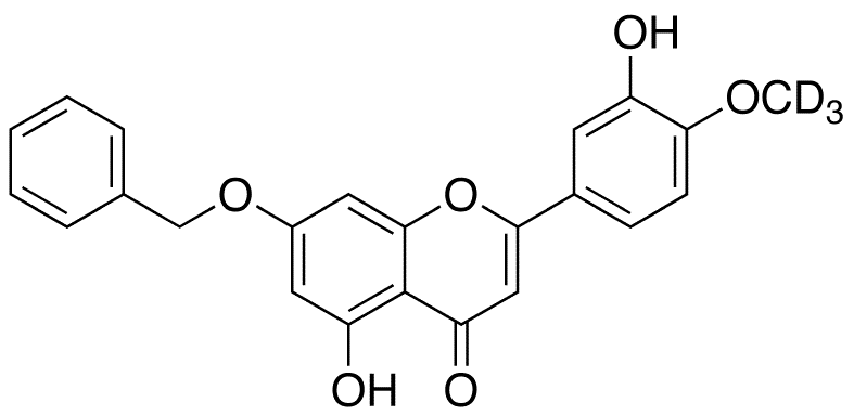 7-O-Benzyldiosmetine-d3 - Chemical structure and product image
