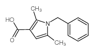 1-Benzyl-2,5-dimethyl-1h-pyrrole-3-carboxylic acid - Chemical structure and product image