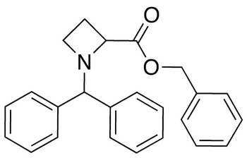 Benzyl N-Diphenylmethyl-2-azetidinecarboxylate - Chemical structure and product image
