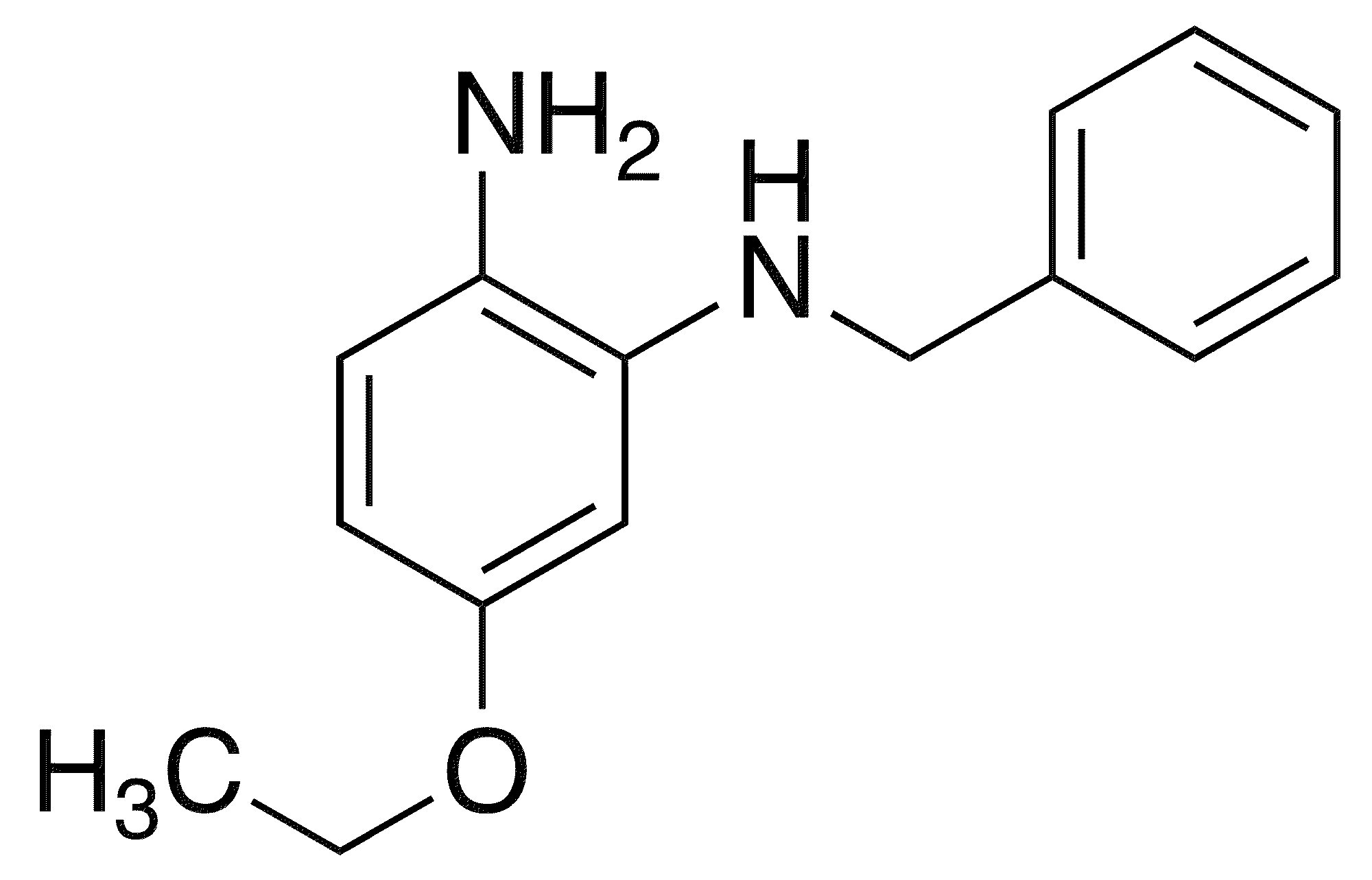 1-N-Benzyl-5-ethoxybenzene-1,2-diamine - Chemical structure and product image