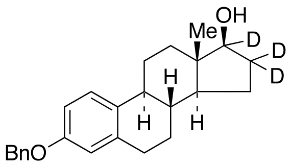 3-O-Benzyl Estradiol-d3 - Chemical structure and product image