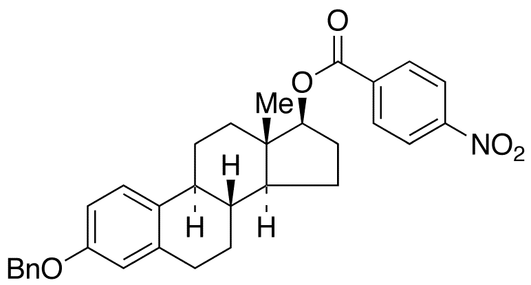 3-O-Benzyl 17alpha-Estradiol 17-O-(4-Nitrobenzoate) - Chemical structure and product image