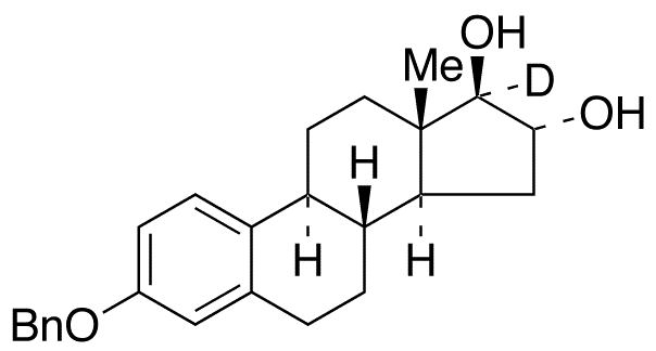 3-O-Benzyl Estriol-d1 - Chemical structure and product image
